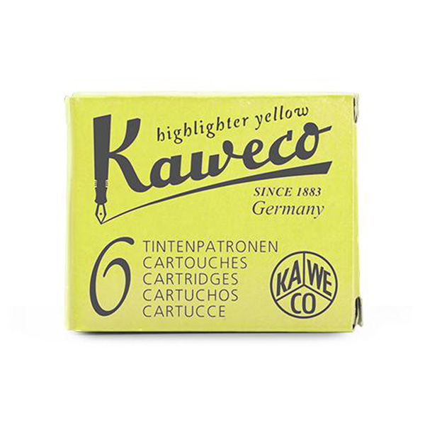 KAWECO STANDARD YELLOW SMALL INK CARTRIDGE