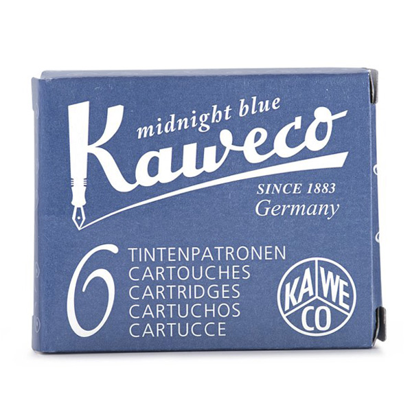 KAWECO STANDARD MIDNIGHT BLUE SMALL INK CARTRIDGE
