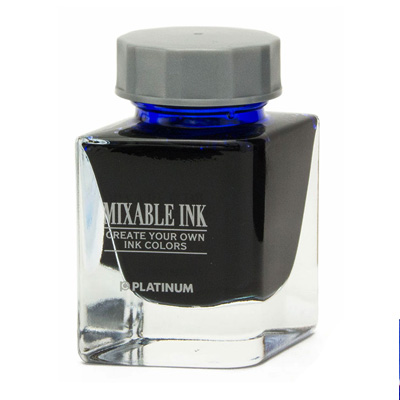 PLATINUM MIXABLE AURORA BLUE INK BOTTLE - 20 ML