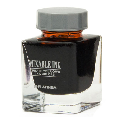 PLATINUM MIXABLE EARTH BROWN INK BOTTLE - 20 ML